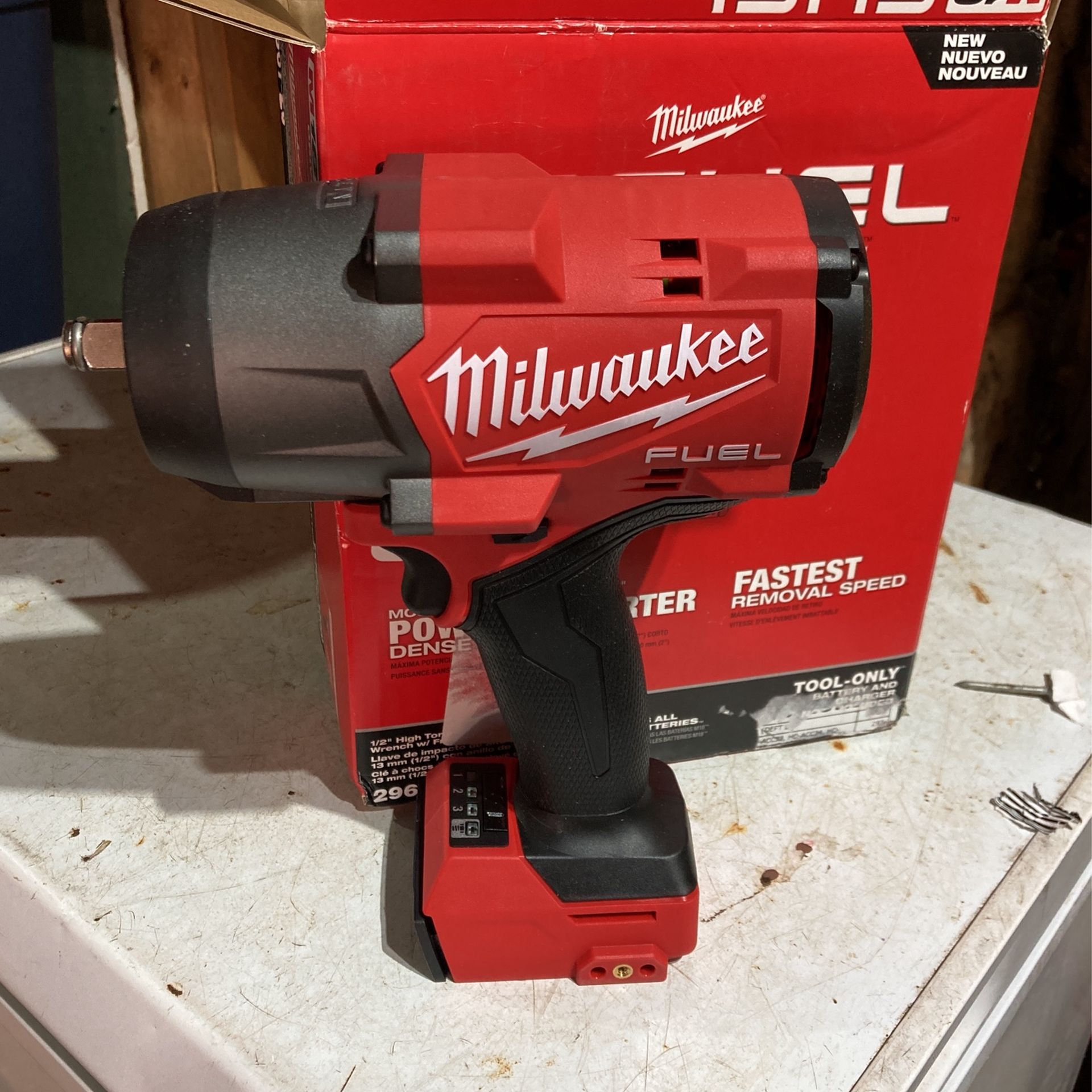 MILWAUKEE 1/2” High Torque Impact Wrench 