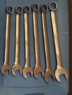CRAFTSMAN TOOLS 6 big wrenches