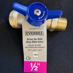 Hose Valve Sillcock 1/2” ( NEW )