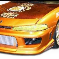 Bumpers NISSAN 240SX S14 DF FRONT BUMPER 94 95 96 1994 1995 1996 Bodykit Body Kit Bodykits Body Kits Liquidation Sale 