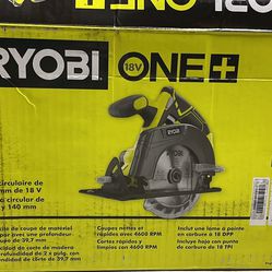 RYOBI ONE+ 18V Cordless 5.5 in. Circular Saw (Tool Only) NEW