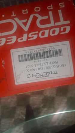 God speed lowering springs (06-11 Lexus gs350/ 460)