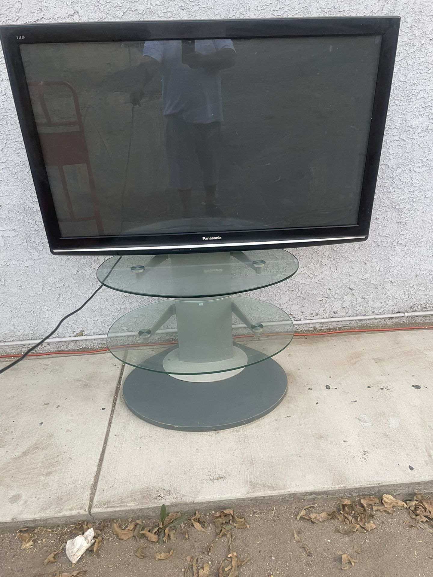 Panasonic Flat Screen TV With Stand