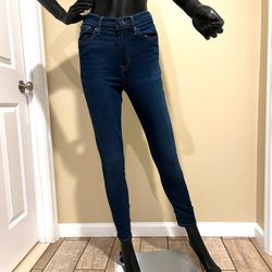 High waist Denim Pants High Rise Jeans Skinny Casual Pants Stretchy Pants Jeans