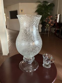 Large Crystal Vase $15.00