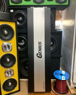 Genius Audio The Beast 20,000w Max Power Competition Bass Amplifier (Demo/Display Model)