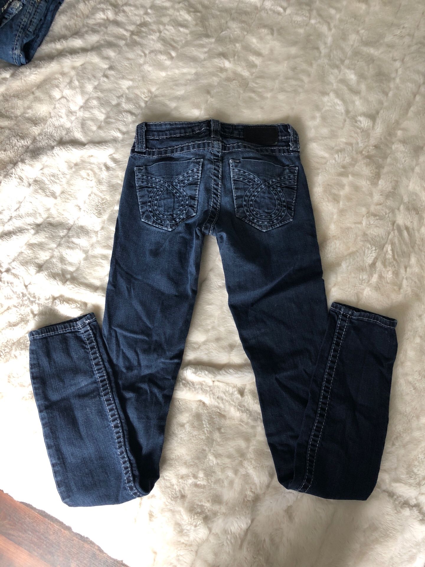 Big Star Dark Wash Super Skinny Denim