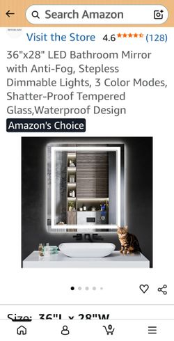 Led Mirror $75 New