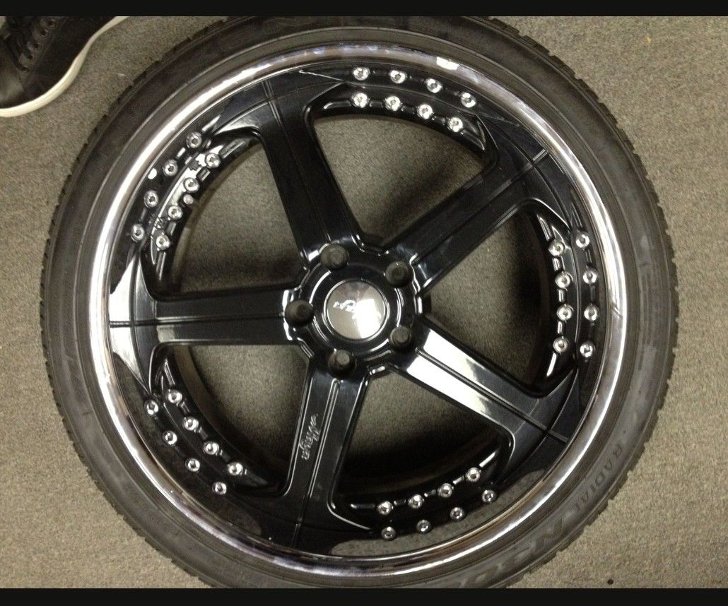 Maya Wheels 3piece Wheels 19s Staggered 5x120 335i BMW 328i E90 E92 E93 F30