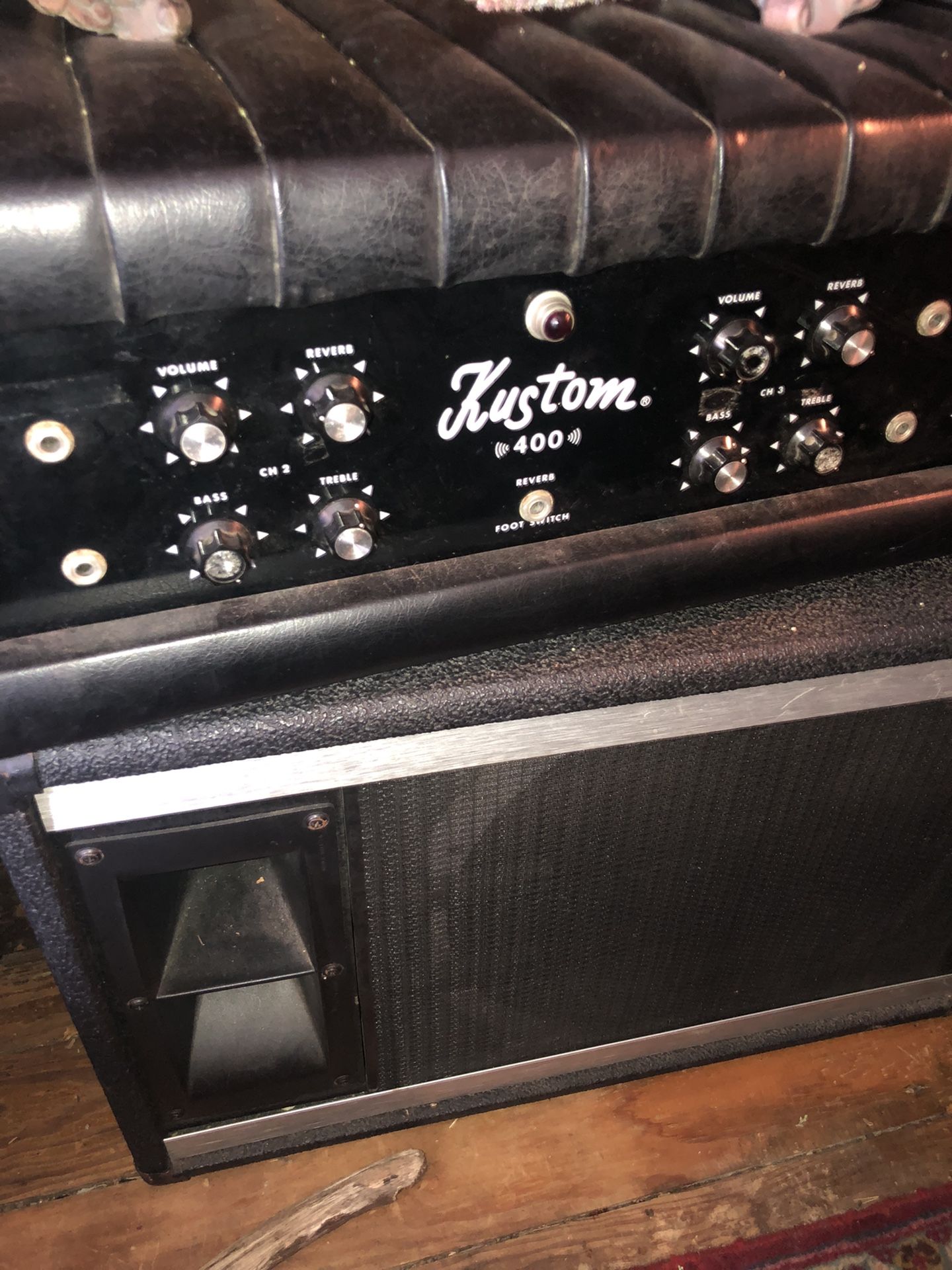 Amplifier Kustom 400 Tuck And Roll