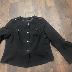 Womans Black Jacket Size 18 By Black House White Market #5