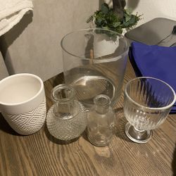 Assorted Small Vases