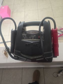 Battery jump box light,charger,tire pump