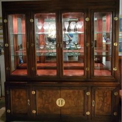 Bernhardt Shibui Dining Set and Hutch - REDUCED $