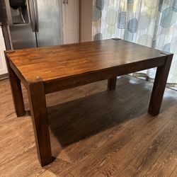 Solid Wood Dining Table 
