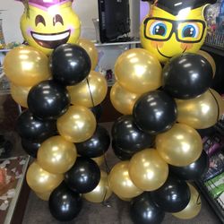 Graduation Balloon Tower