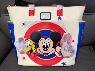 Loungefly Disney Mickey Mouse & Friends Classic Convertible Tote Bag