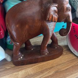 Wooden Elephant 