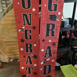 Congrats Grad Porch Banner