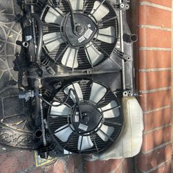 Rsx Radiator With Fans