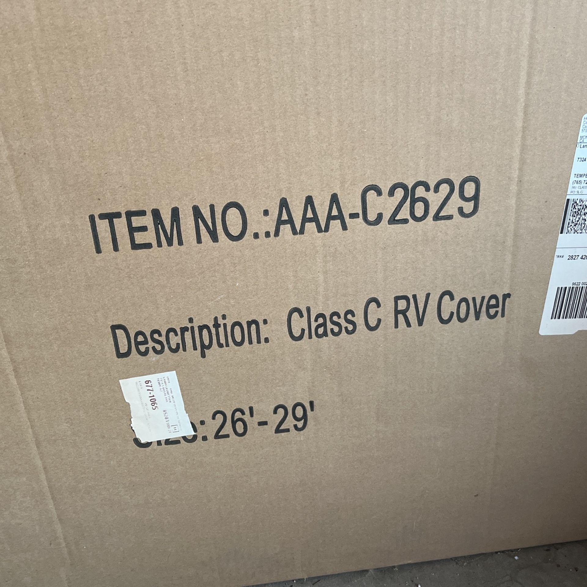 Class C Rv Cover