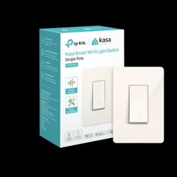 Kasa Smart Wi-Fi Light Switch, Single Pole
