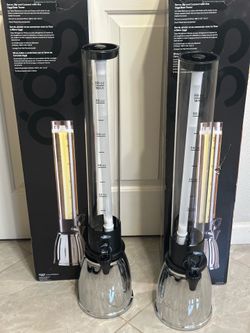 2 Stainless Drink Towers for sale