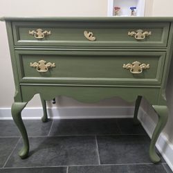 Green Refurbished Dresser