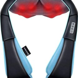 Shiatsu Back Shoulder and Neck Massager with Heat, Electric Deep Tissue 