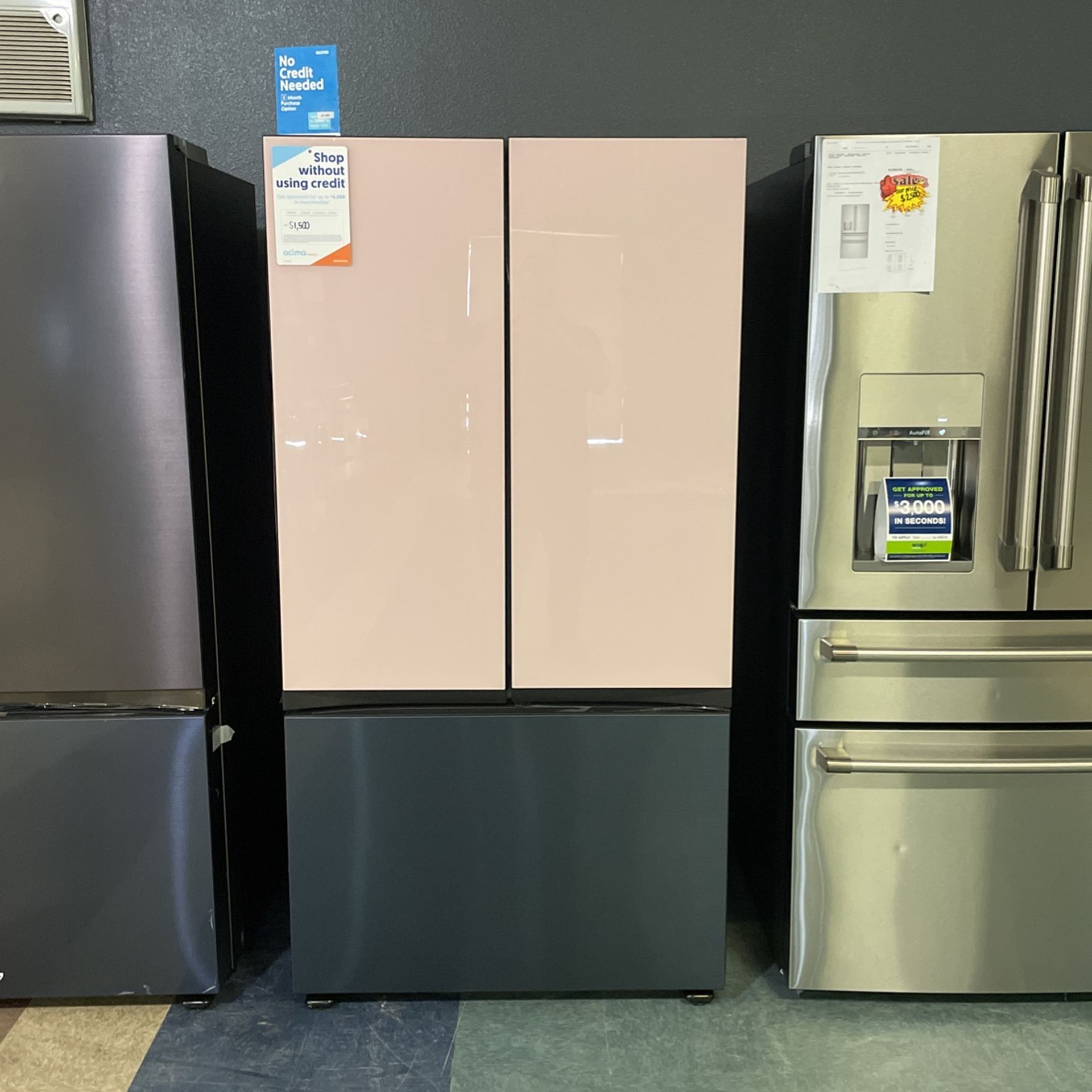 🌸Samsung Bespoke 30 Cubic Ft. Extraa Large Capacity French Door Refrigerator‼️