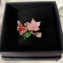 Adjustable Butterfly Ring 