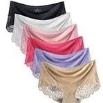 Cosomall 6 pack Sexy Cheeky Underwear