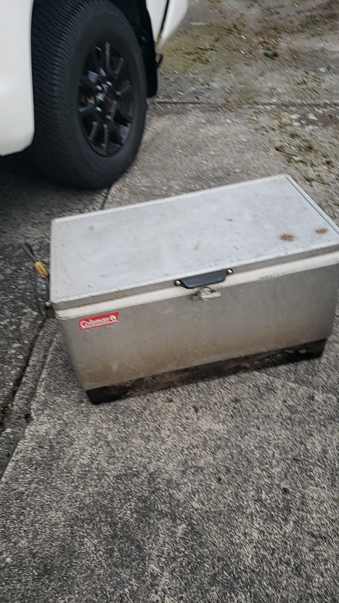 Free coleman cooler