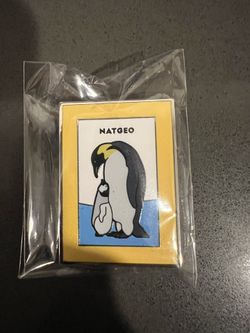 D23 2024 NATGEO Pin Penguin Promo National Geographic Exclusive Disney New LE