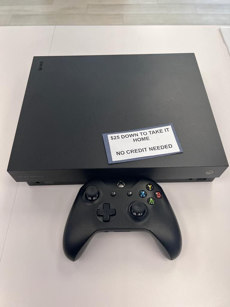 Microsoft Xbox One X Project Scorpio Limited Edition 1TB$25 Today to Take it Home 