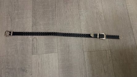 Black Studded Belt