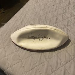 SF Roger Craig  Autograph Football