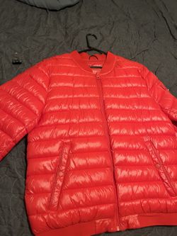 Guess Puffer Jacket Red