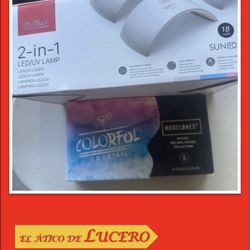 LED UV Lamp / Nail Polish Set