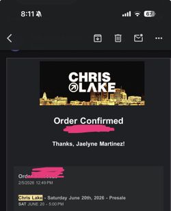 Chris lake L.A Tickets