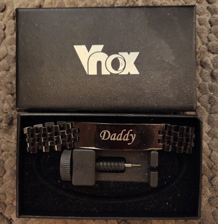 Vnox - "Daddy" Adjustable Bracelet