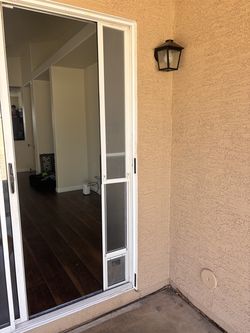 Small Dog Door For Sliding Door