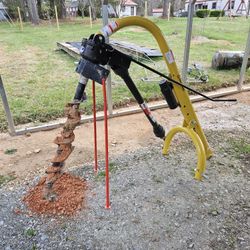 3-point Tractor Auger and 6"auger
