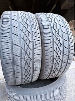 2 USED 275/40/20 FIRESTONE  TIRES
