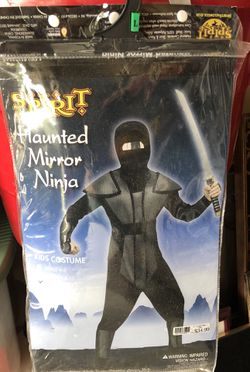 Ninja Halloween costume- child size Large