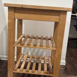 Kitchen Cart With Stools