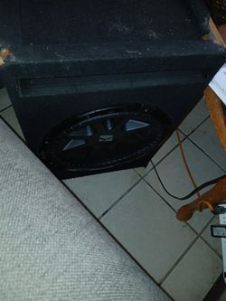 Fifteen inch kicker comp Dual voice coil
