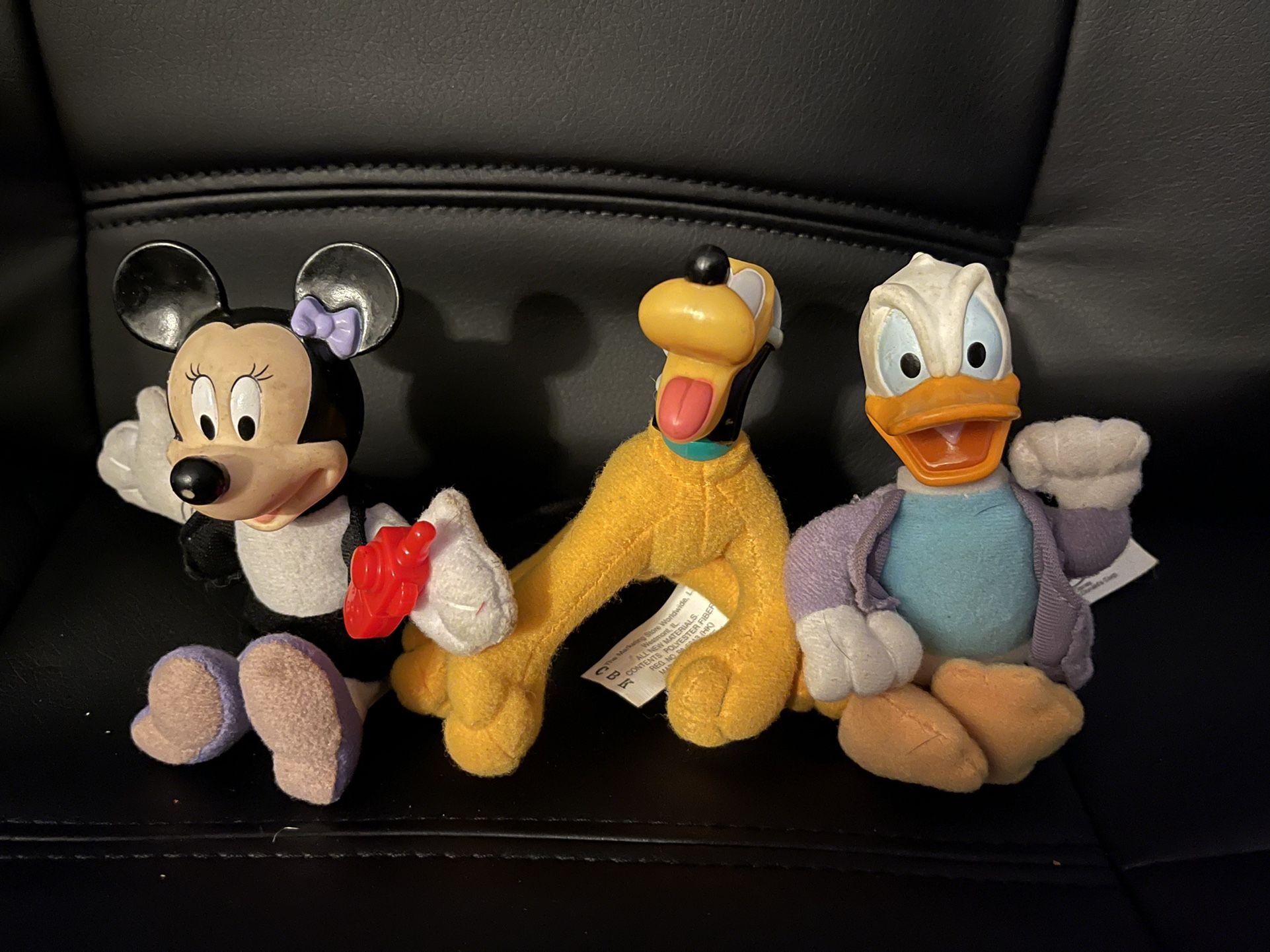 Disney Plastic Head Plushy’s Lot