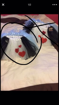 Alice in wonderland tutu xs newborn-12 months