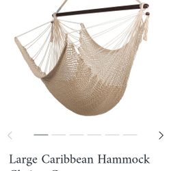 Caribbean Island Beach Sitting Hammock Like New 